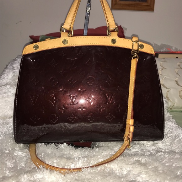 Louis Vuitton Brea Vernis maroon - Picture 2 of 7